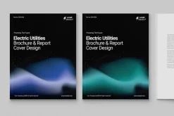 Abstract Report Brochure Cover Templ