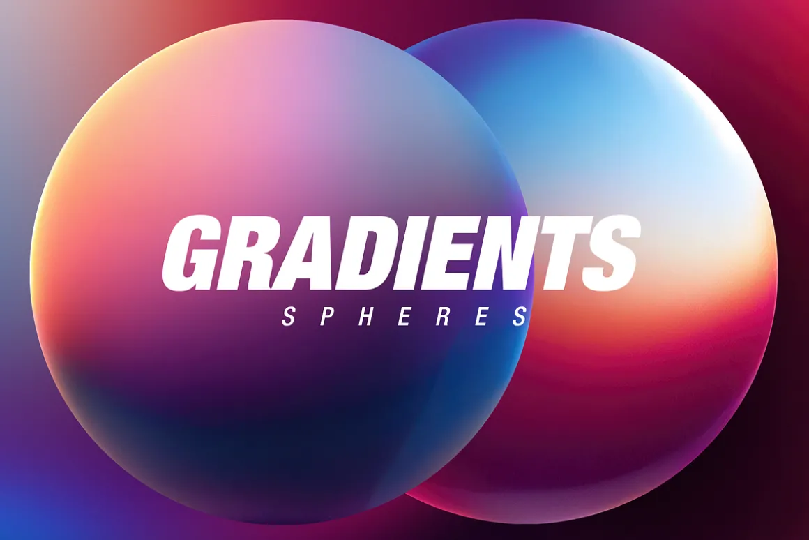 310 Abstract & Sphere PNG Elements