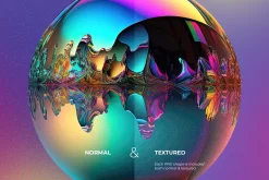 310 Abstract & Sphere PNG Elements