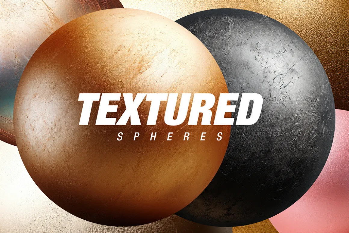 310 Abstract & Sphere PNG Elements