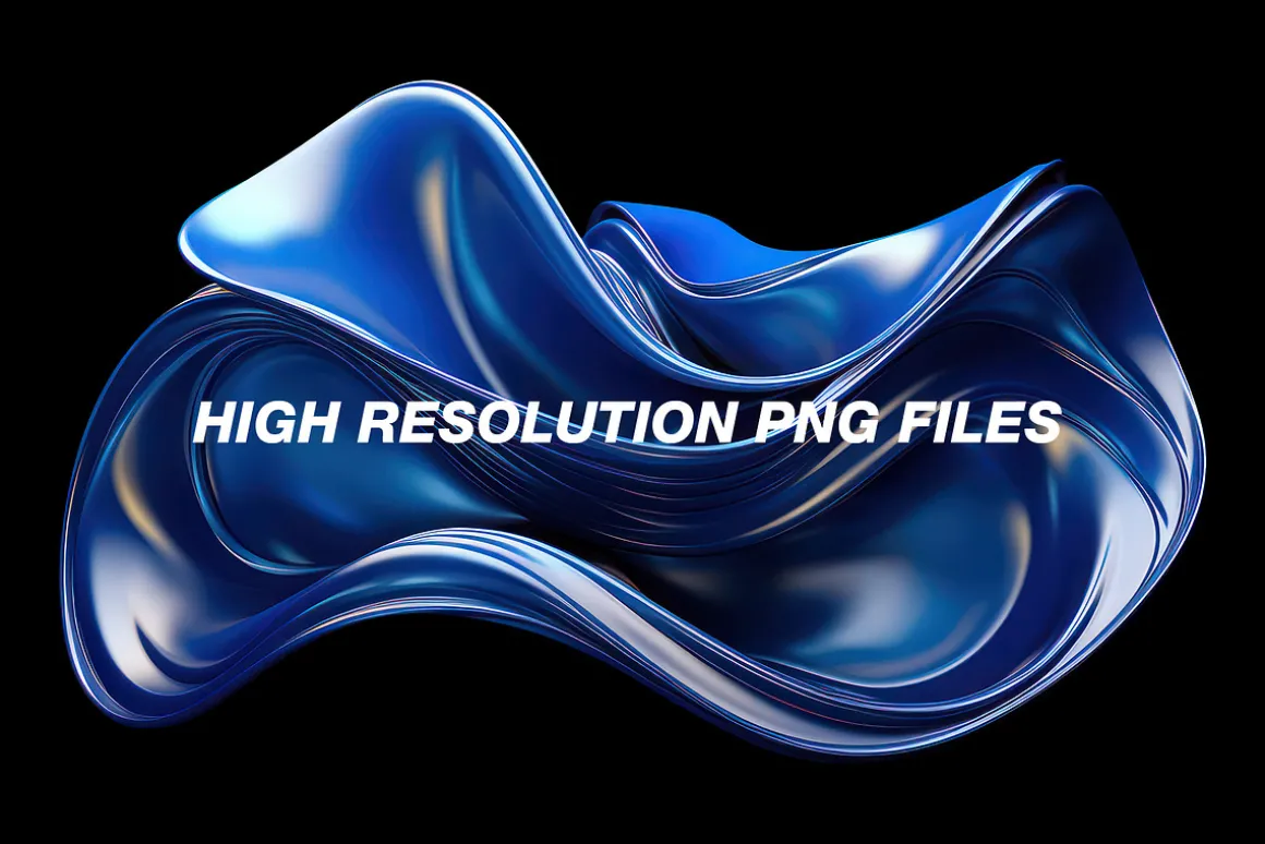 310 Abstract & Sphere PNG Elements