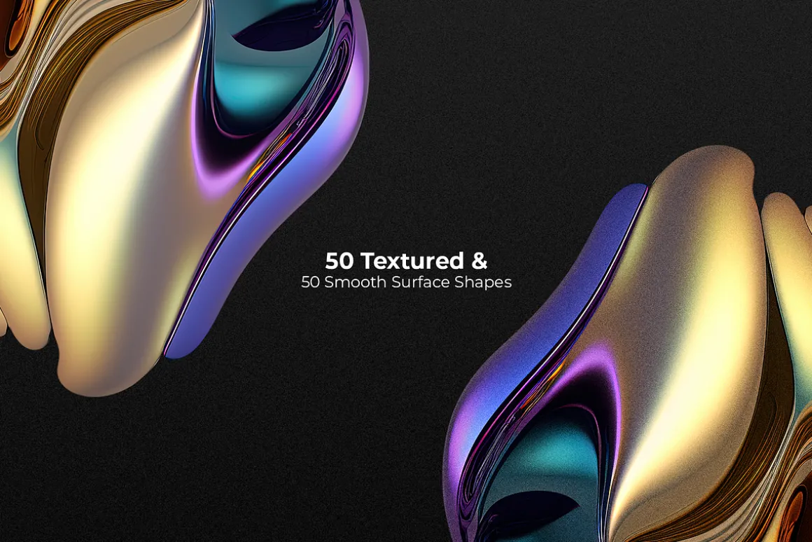 310 Abstract & Sphere PNG Elements