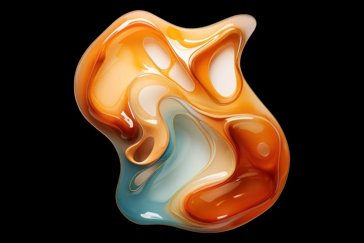 310 Abstract & Sphere PNG Elements