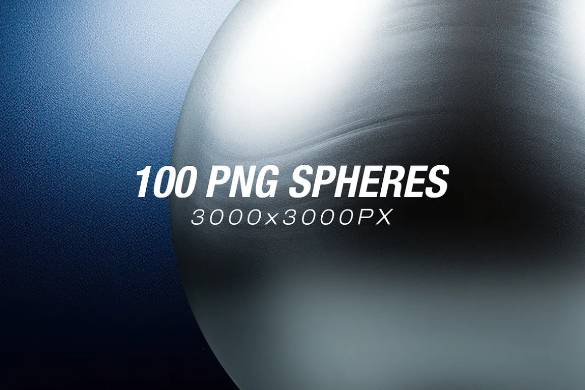 310 Abstract & Sphere PNG Elements