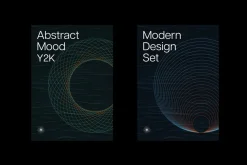 Abstract Twirls Elements Pack