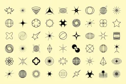 Abstract Y2K Elements