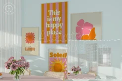 ACACIA | Colorful frame mockup set