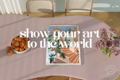ACACIA | Colorful frame mockup set