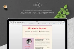 Academic Resume with Modern Look