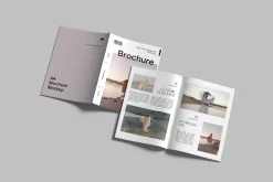 A4 Catalog Brochure Mockup