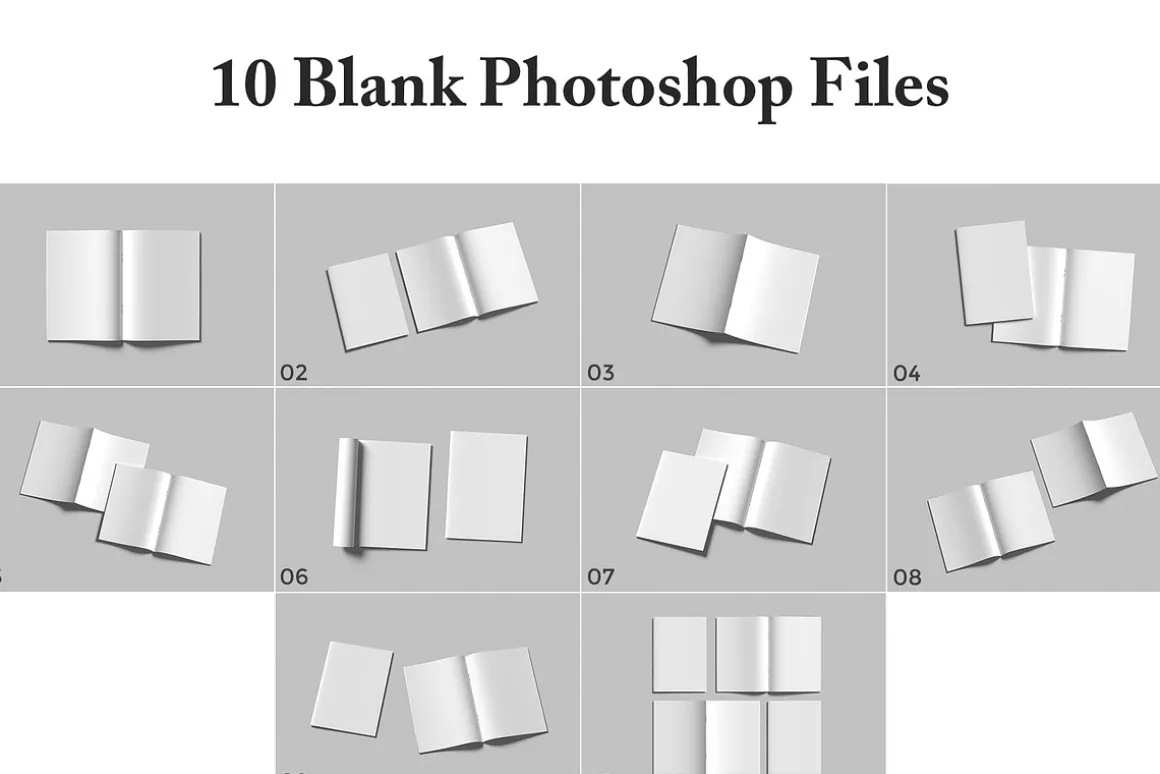 A4 Catalog Brochure Mockup