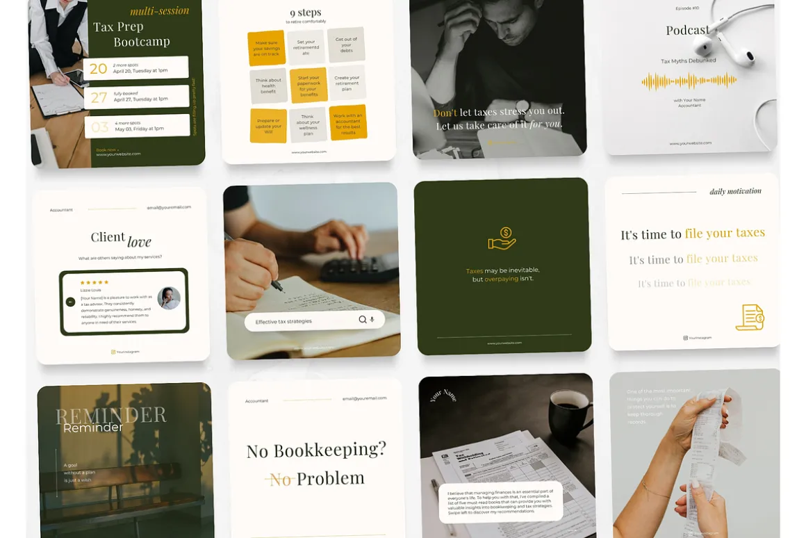 60 Accounting Bookkeeping Tax Posts