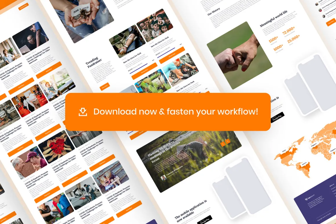 Activism Website Template