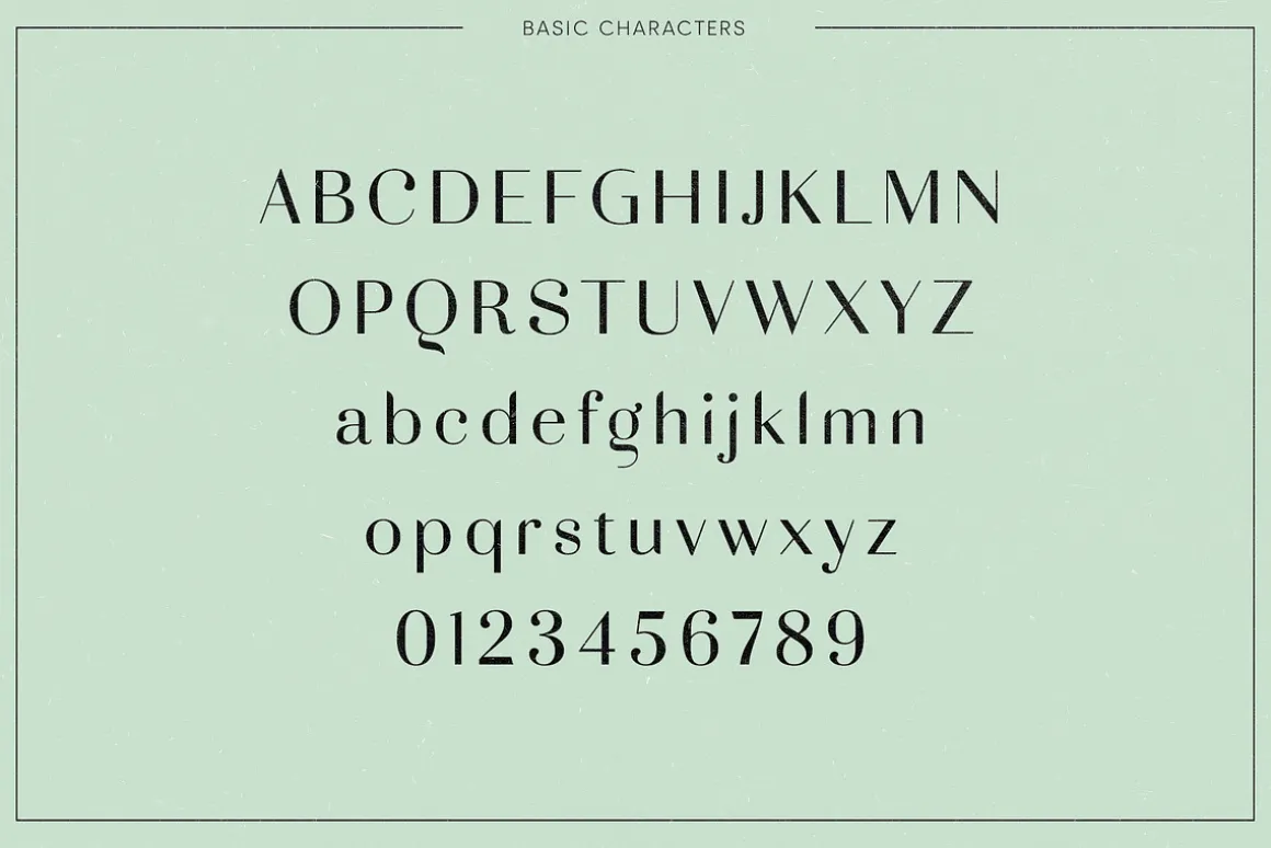 Adagio Decorative Ligature Font Duo
