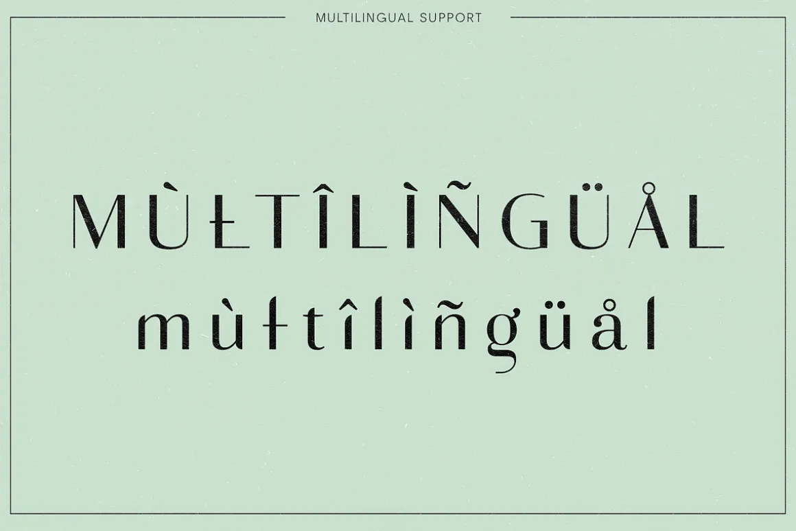 Adagio Decorative Ligature Font Duo