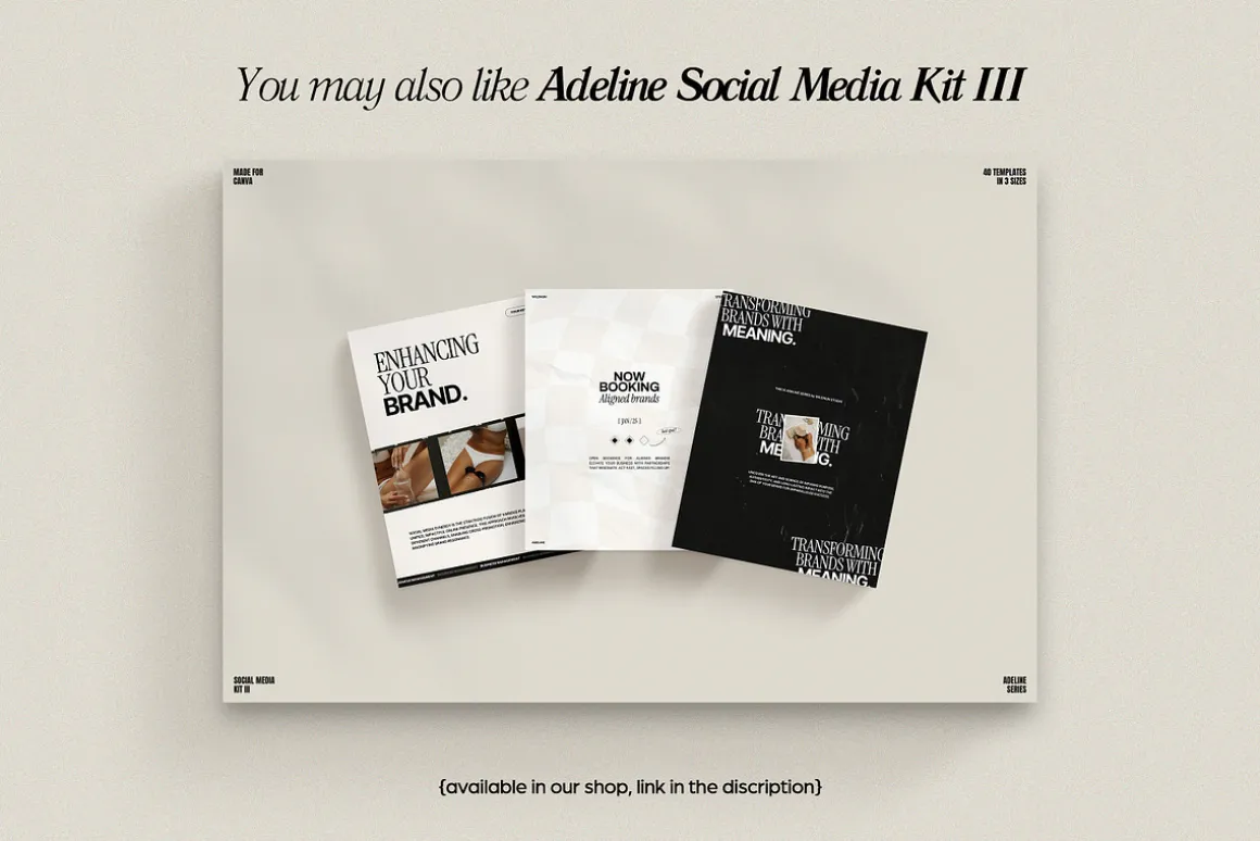 ADE / Social Media Kit (I)