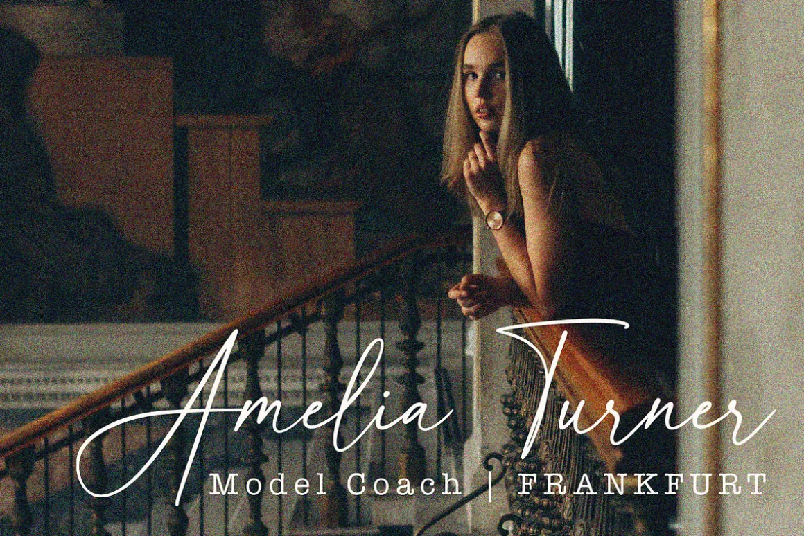 Adora Bella // Heart Script Font