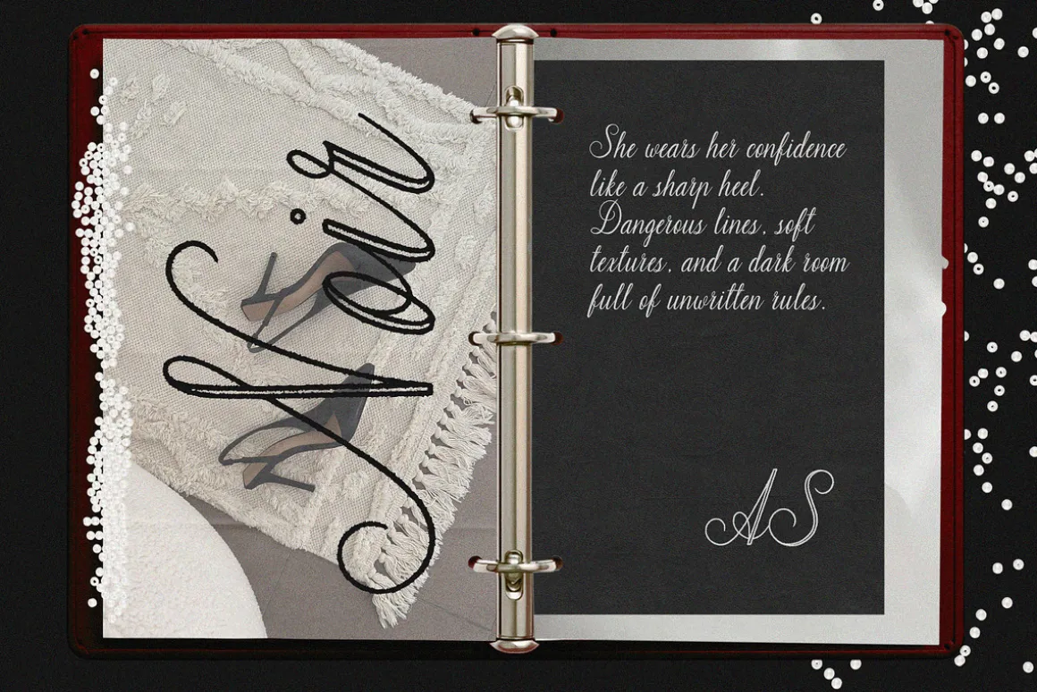 Adore Studio Romantic Font Duo