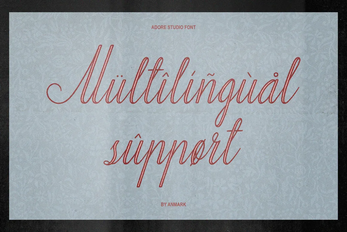 Adore Studio Romantic Font Duo