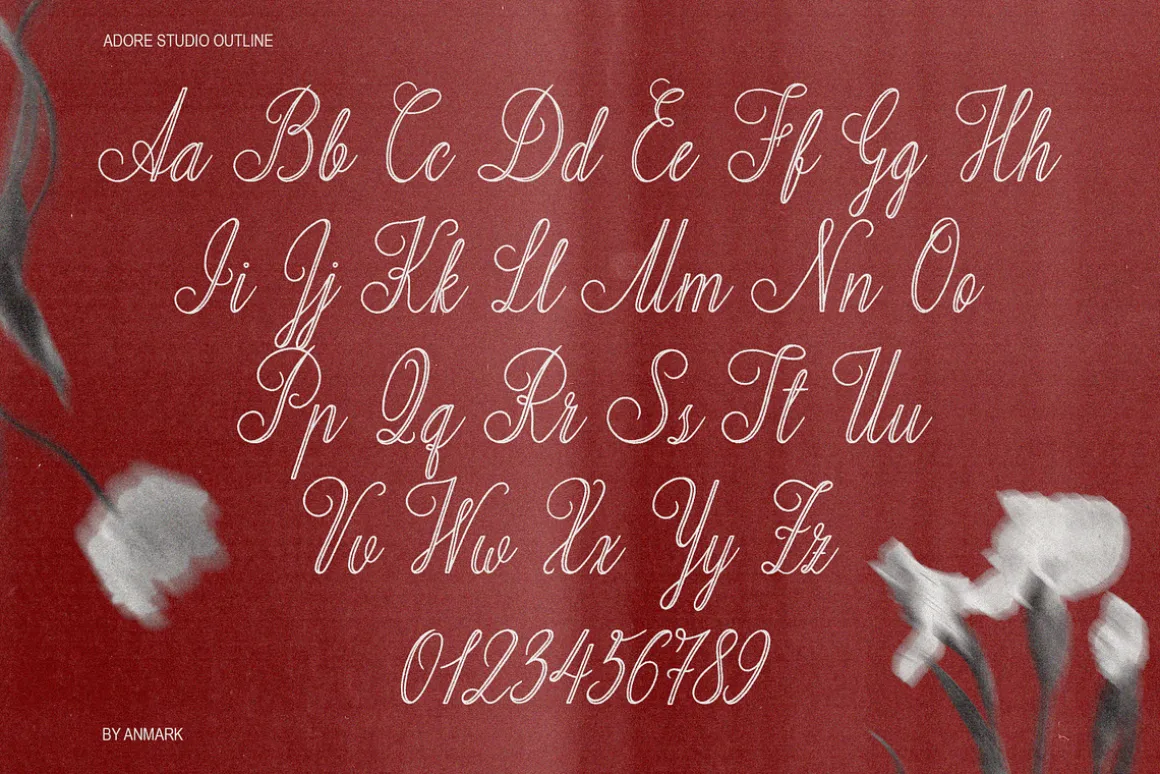 Adore Studio Romantic Font Duo
