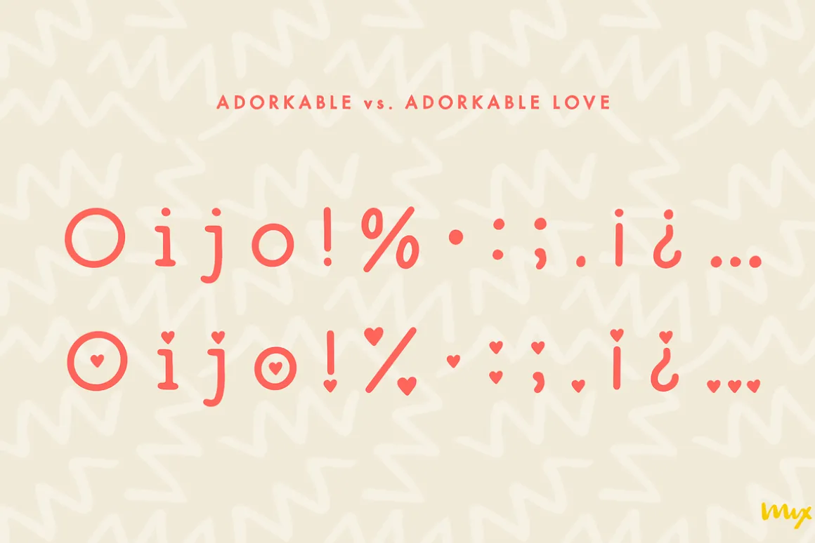 Adorkable - A Handwritten Serif Duo