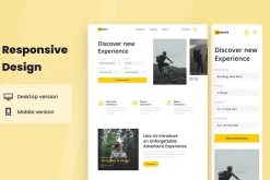 Adventure Travel Web Design