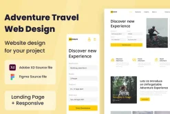 Adventure Travel Web Design