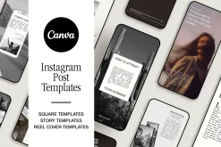 Aesthetic Social Media Templates