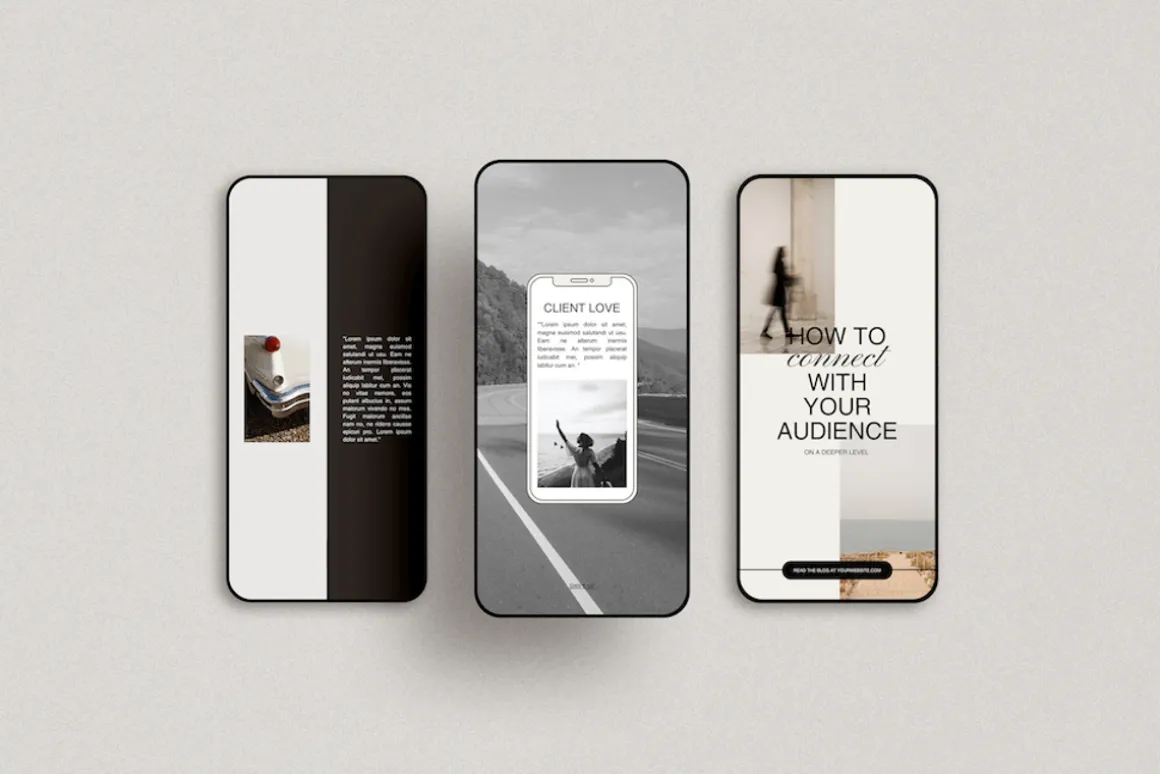 Aesthetic Social Media Templates