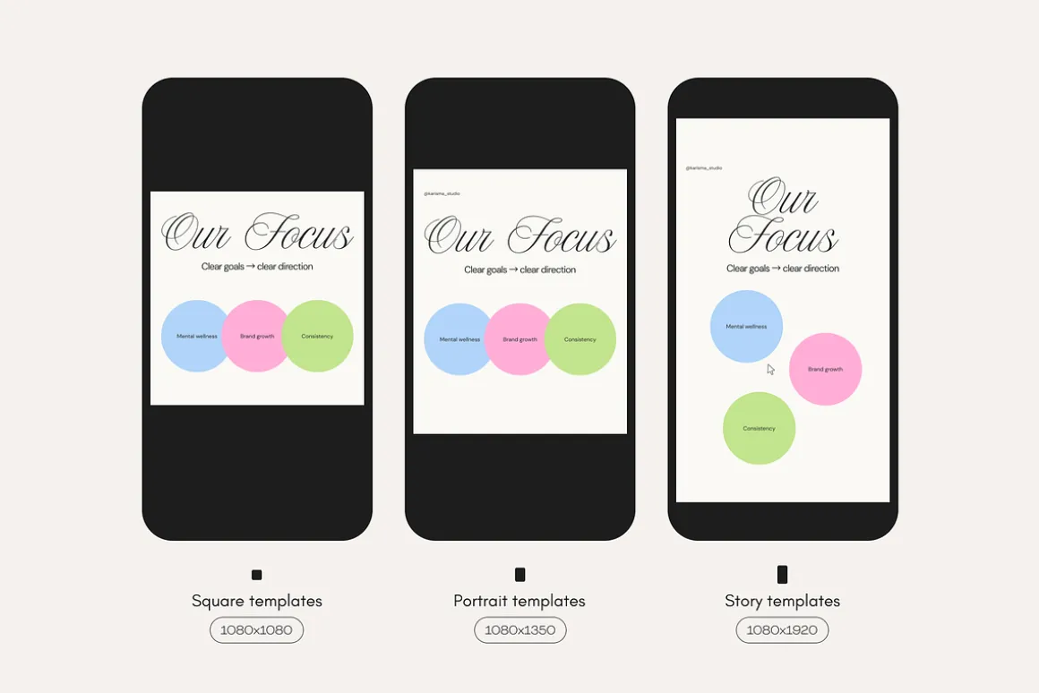 Aesthetic Agency Canva Templates