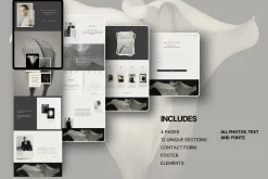 Aesthetic Bundle Canva templates