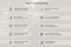 Aesthetic Cahaja Elementor Template