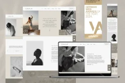 Aesthetic Cahaja Elementor Template