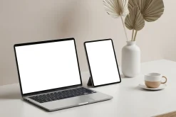 Aesthetic Dual Device Mockup