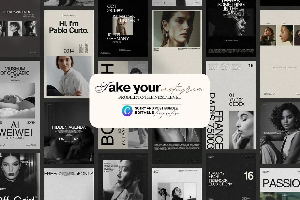 Aesthetic Instagram Story & Post