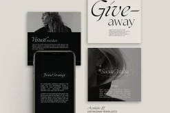 600 Aesthetic Instagram Templates