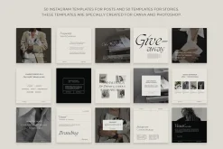 600 Aesthetic Instagram Templates