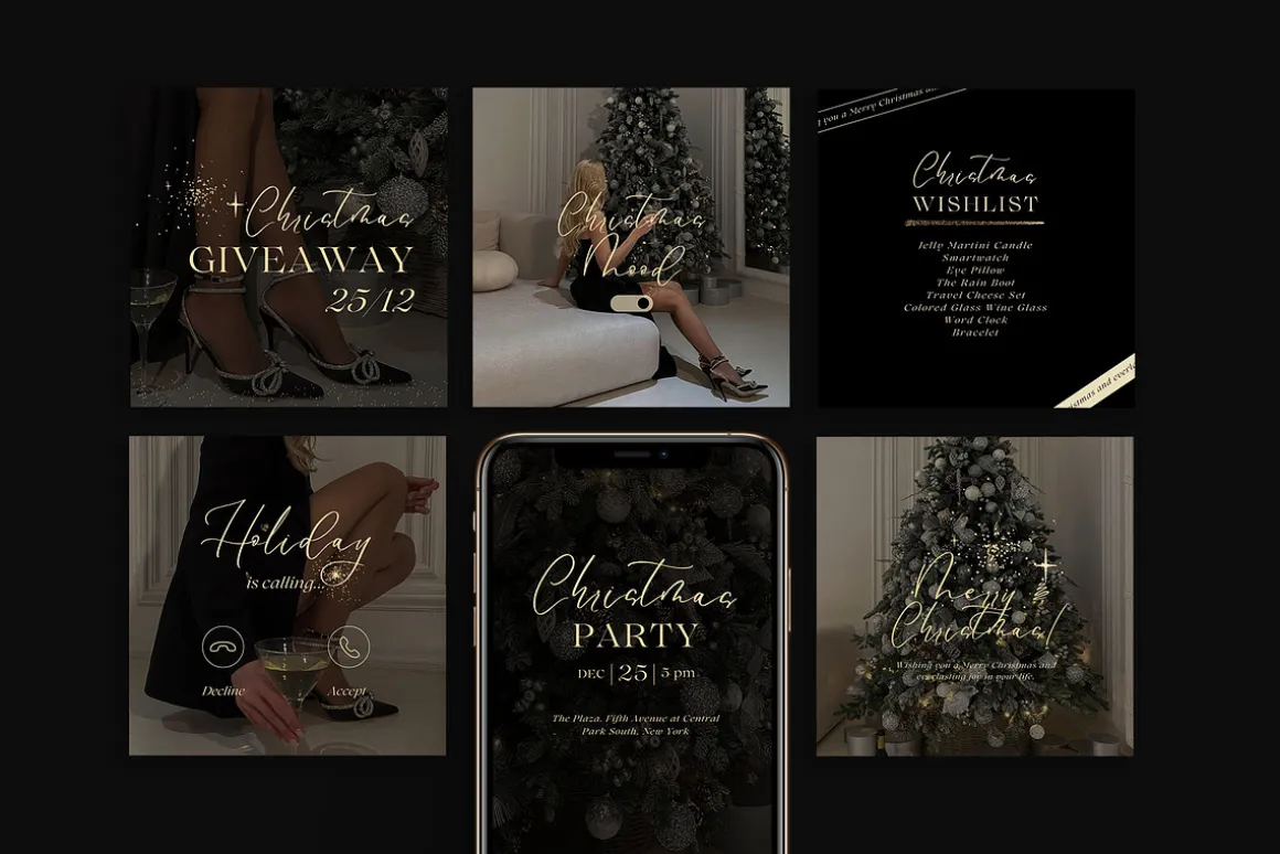 600 Aesthetic Instagram Templates