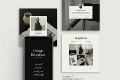 600 Aesthetic Instagram Templates