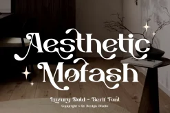 Aesthetic Mofash - Luxury Bold Font