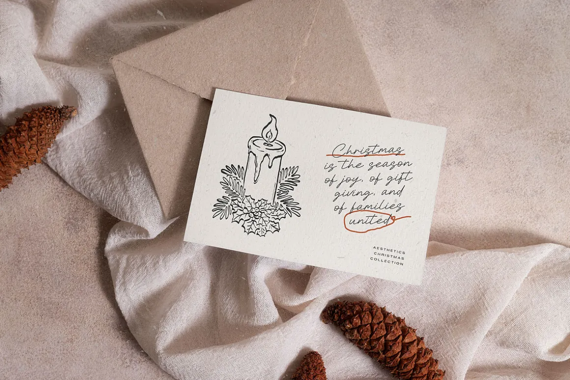 Aesthetics Christmas | Illustration