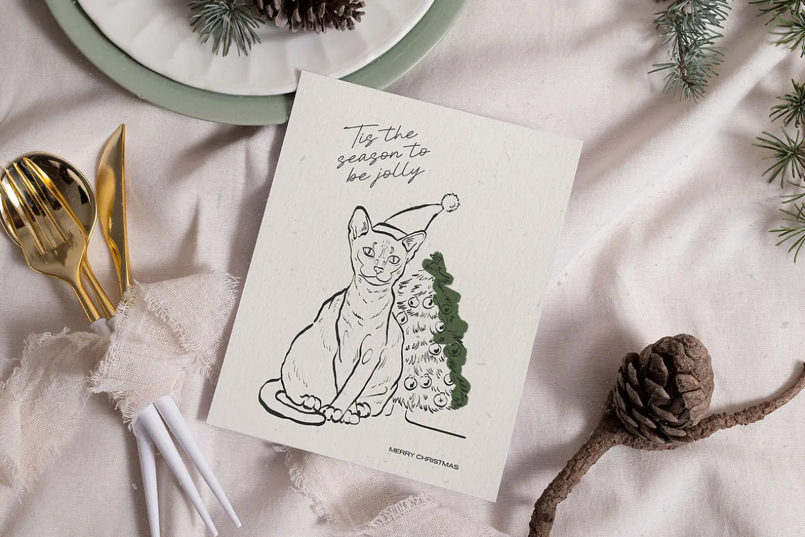 Aesthetics Christmas | Illustration