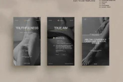 Aesthetic Skincare Canva Story Pack