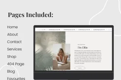 Aesthetic Squarespace 7.1 Template