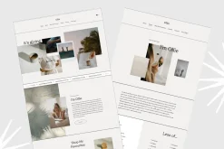 Aesthetic Squarespace 7.1 Template