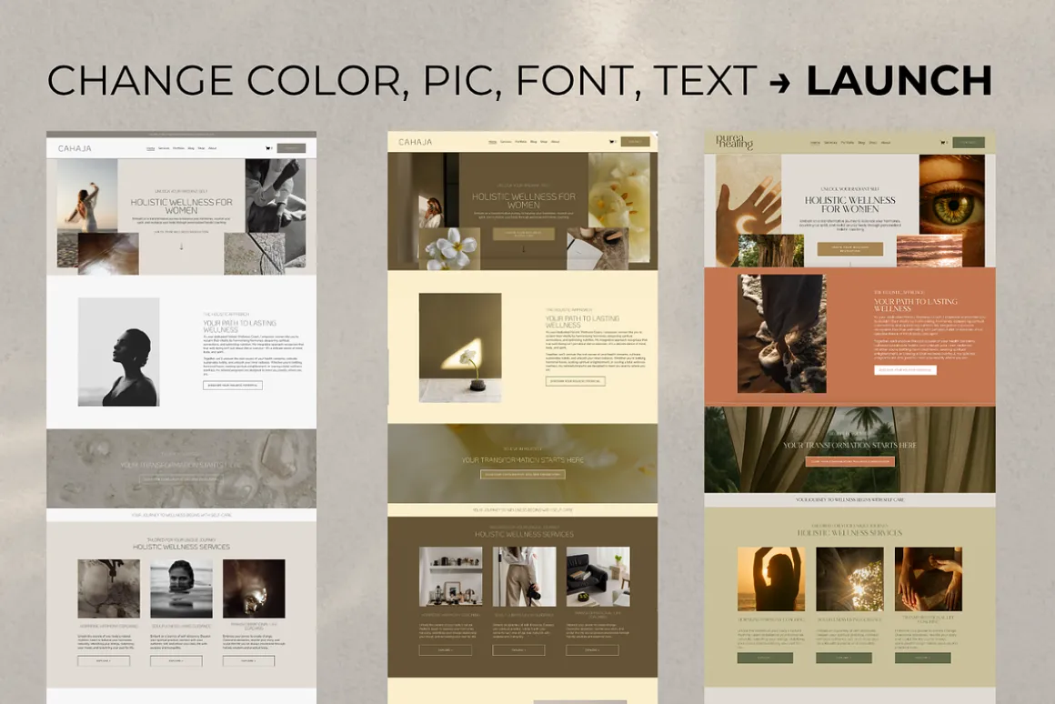 Aesthetic Squarespace Template