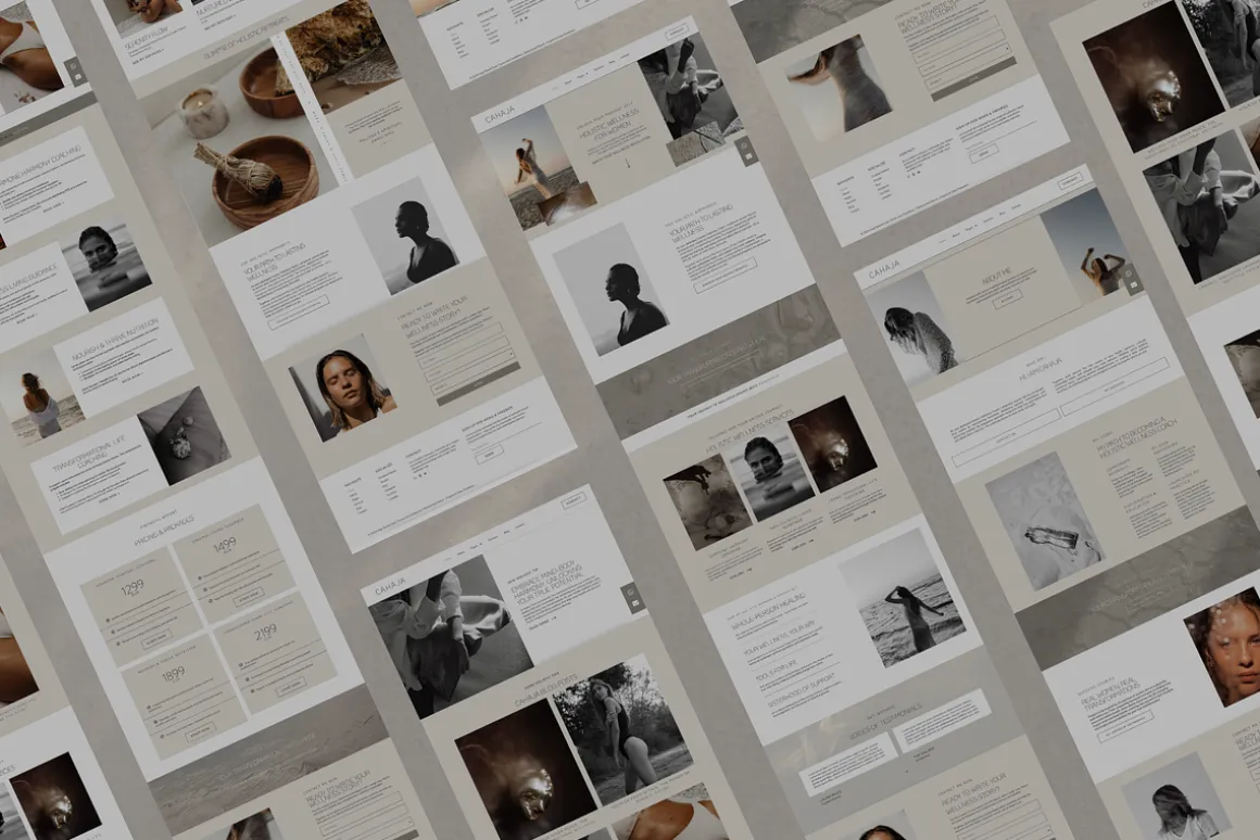 Aesthetic Squarespace Template