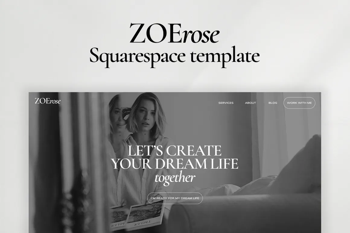 Aesthetic Squarespace Template