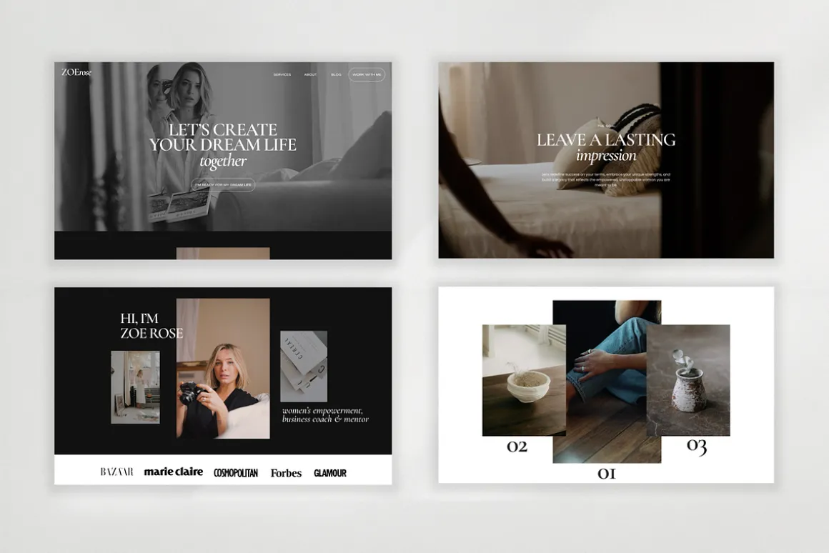 Aesthetic Squarespace Template