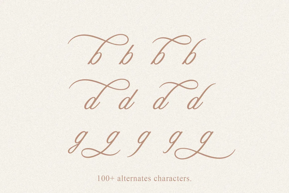 Aesthetics Romantic Script